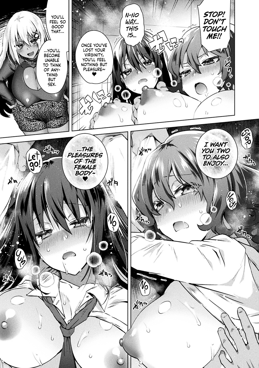 Hentai Manga Comic-Feminization Pandemic!! Orgy-Read-3